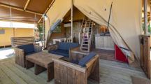 Glamping im Luxuszelt