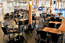 Campingplatz der Sole Felsen Welt Bad Restaurant